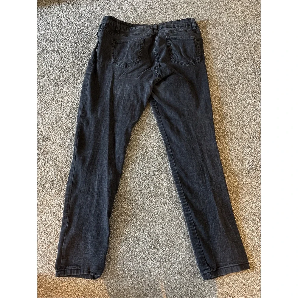 Ci Sono Size 15/32 Womens Jeans Mid‎ Rise Skinny Stretch Dark Wash